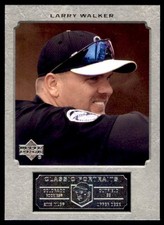 2003 Upper Deck Classic Portraits Larry Walker Colorado Rockies #60