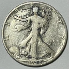 1928-S San Francisco Walking Liberty Silver Half Dollar US Type Coin Scratch