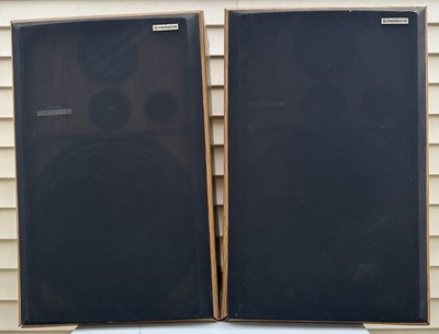 Vintage Pioneer CS-G404 Speakers. Large Floor 3-Way Speakers 15