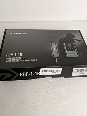 Phenyx Pro PDP-1-1B Single Wireless Microphone System Digital UHF Series