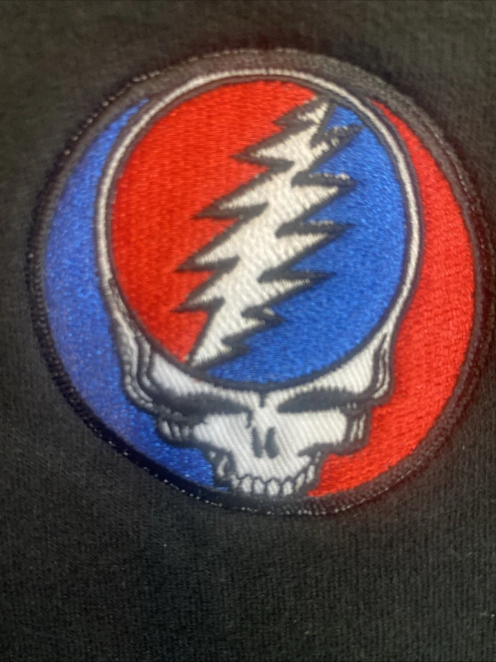Sudadera con capucha Teton Gravity Research - Grateful Dead Steal Your Face - negra mediana Foto 4 de 4