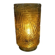Safari Lantern– Amber |  Large Battery Operated Vintage Pattern LED Night Light