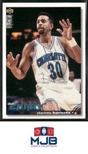 1995-96 Collector's Choice German I Dell Curry #13 Steph On Back