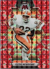 2023 Panini Mosaic 54 Ozzie Newsome Camo Pink Mosaic Cleveland Browns