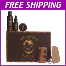Beard Grooming Kit for Men - African Natural Ingredients
