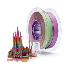 High Precision Matte PLA, Fast Color Change, No Clog, No Warp for 3D Printers