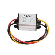 Waterproof DC Buck Converter Voltage Regulator 8-22V to 3-5V 5V2V 3A 1