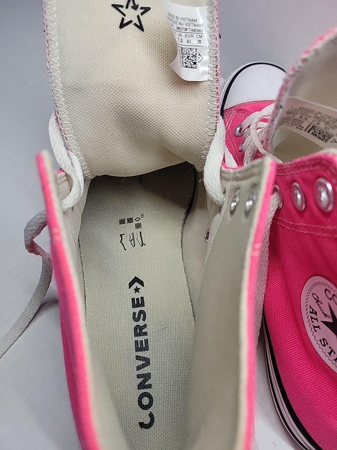 Pink Sz 9.5 Womens Converse thumbnail 4