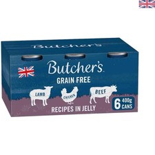 Gourmet Jelly Recipes for Dogs: Nourishing Lamb, Chicken & Beef Meals 6 x 400g 3.75 per kilo