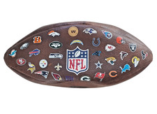 Official Wilson NFL Rugby Ball Mit Sticker aus verschiedenen Club, Guter Zustand