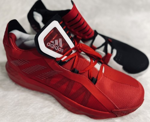 adidas Mens Dame 6 GCA Scarface Basketball Shoes Black/Red/White FY0850 SZ 16 | eBay