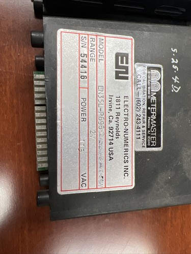 ASM Advanced Semiconductor Materials EN Electro-numerical EN-35L-04N EN35L-p696 - Picture 5 of 10