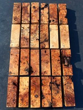 HORSE CHESTNUT BURR tool handle / scales block for stabilising resin casting