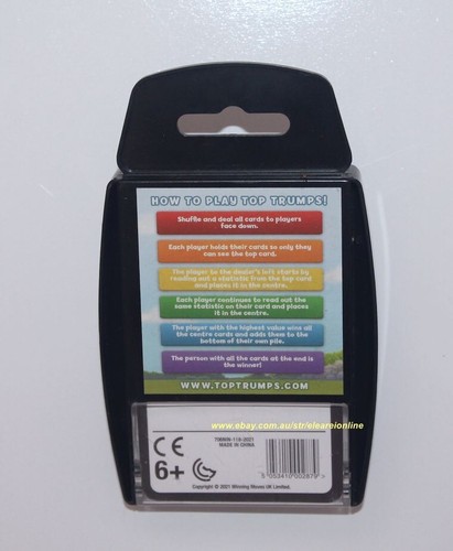 Top Trumps Star Wars Episodes IV - VI Playing Card Game Plastic Case NEW SEALED - Picture 6 of 6