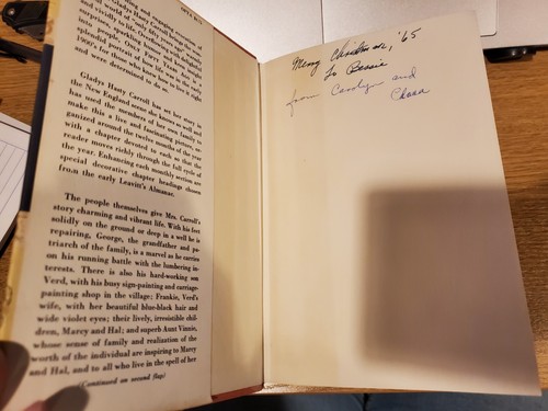 Only Fifty Years Ago by Gladys Hasty Carroll 1962 First Edition - Picture 2 of 5
