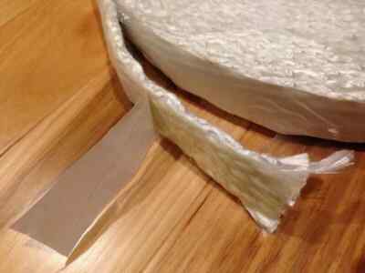 Flat 1/8''x 1'' Adhesive Backed Wood Stove Fiberglass Door Gasket Seal By The Foot
