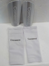 NIP Comeend 21 Soccer Shin Guards w/ Sleeves Set Kids/Youth Size Small F tbol