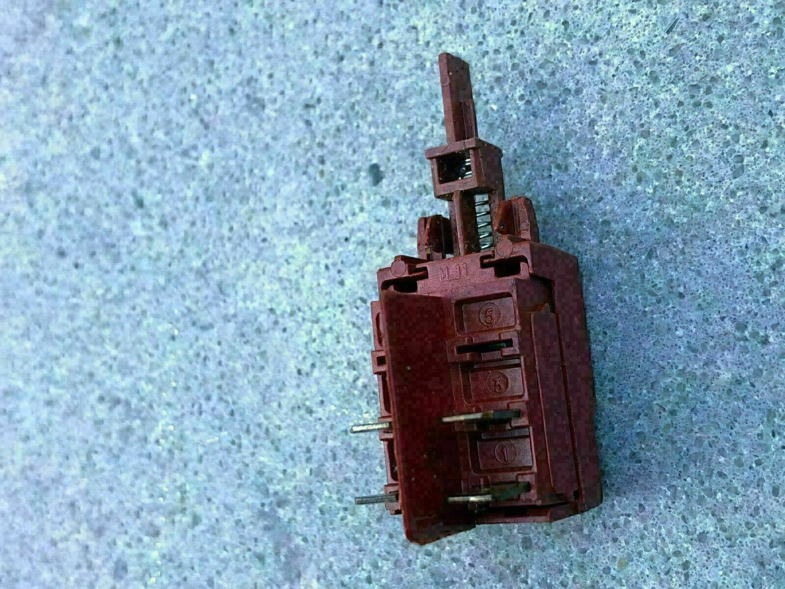 Omega WD1052 washing machine control panel switch 4 terminals (RoA14