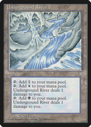 MTG Underground  4枚セット 英語版 MTG Underground River 7ED English NM | eBay