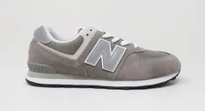 New Balance 574 Classic Big Kids Running Shoes Sneakers GC574EVG - Grey/White