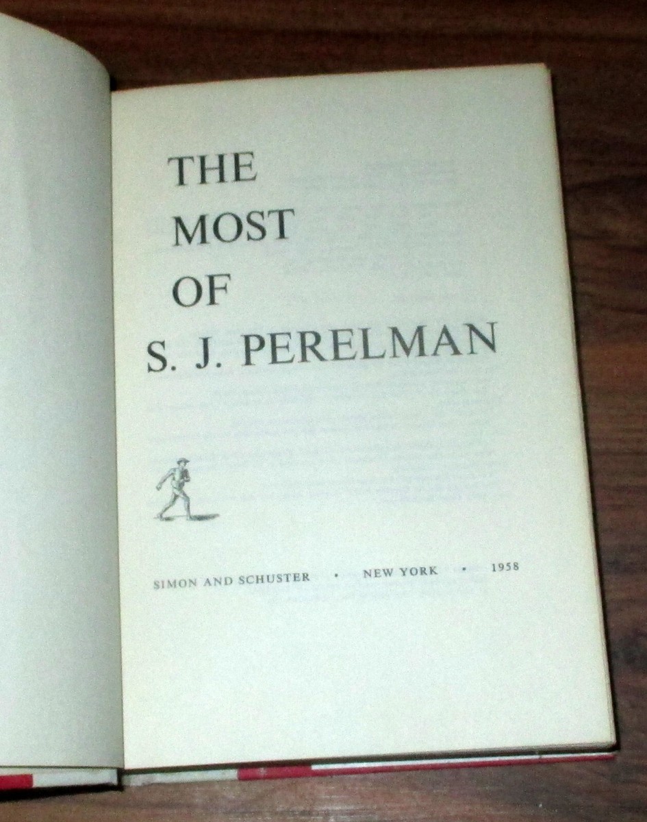 The Most of SJ Perelman | eBay