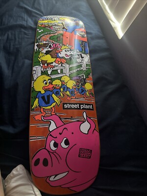 street plant mike valley マイクバレリー 直筆サイン MIKE VALLELY STREET PLANT skateboard deck 30th anniversary TEAM