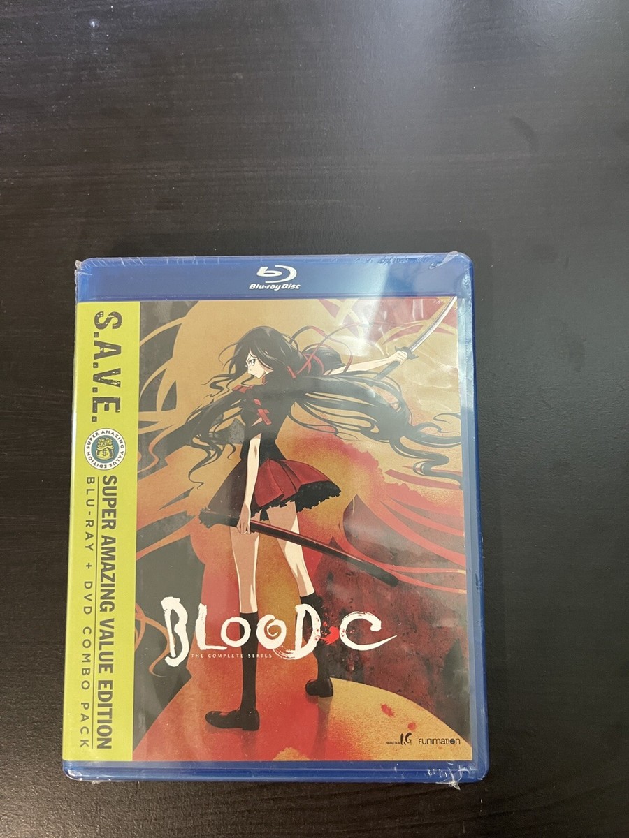Blood-C: The Complete Series (Blu-ray/DVD, 2016, 4-Disc Set