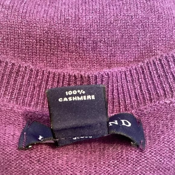 Land’s End Cashmere Vest Purple eBay
