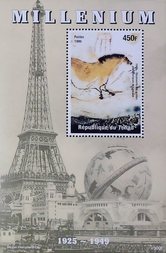 SPELEOLOGY THE PREHISTORIC LASCAUX CAVES MONTIGNAC UNESCO 1999 MNH** Sheet LX66