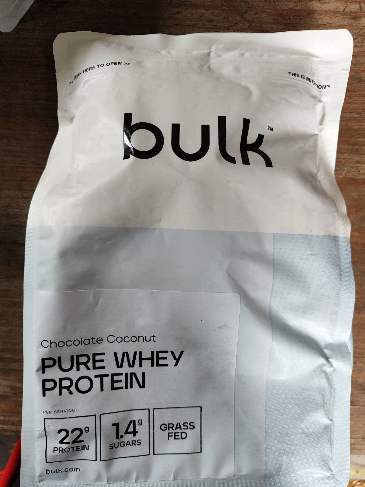 Whey en Poudre Chocolat Coconut Recouvrement Musculaire 1kg