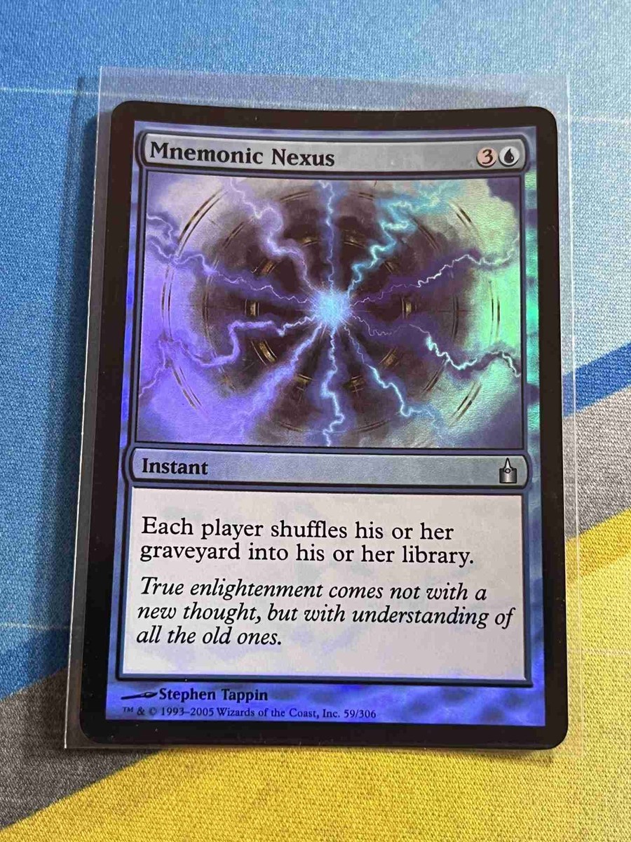 Magic the Gathering MTG Ravnica MNEMONIC NEXUS Foil | eBay