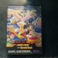 Thumbnail of ebay&reg; auction 393866019494 | World of Illusion starring Mickey Mouse and Donald Duck  / Sega Megadrive
