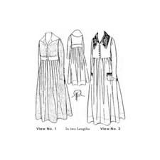 Past Patterns 7394 - 1920s Empire Dress Sewing Pattern bust size 36 McCalls