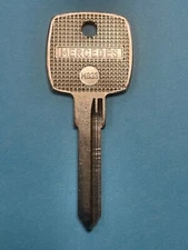 Vintage Mercedes Benz Key Blank, ESP #MB33, Ilco #MB18, Taylor #M79S, NOS