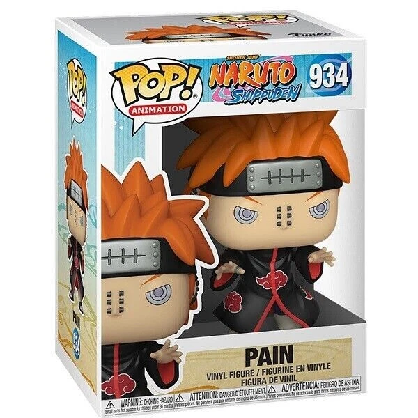 FUNKO POP ! NARUTO SHIPPUDEN - (934) PAIN FIGURE VINYL 9CM ANIME MANGA BORUTO - Immagine 2 di 3