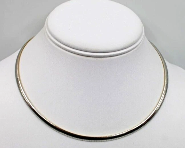 Omega style necklace top