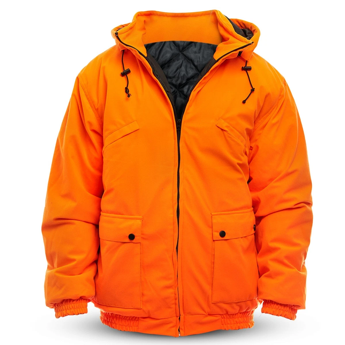Blaze orange hunting jacket deals