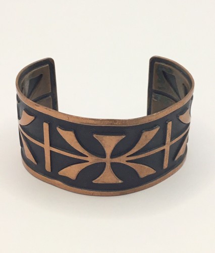 Bell Trading Post Solid Copper Cuff Bracelet Native American