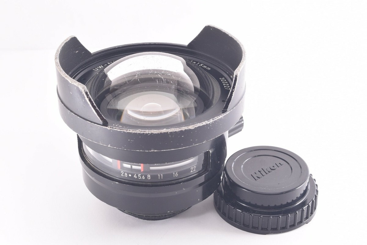 Nikon UW-Nikkor 15mm F2.8 lens for Nikonos camera NIKONOS-V Nikon UW-Nikkor 15mm F2.8 lens for Nikonos camera NIKONOS-V