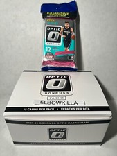 2020-21 Donruss Optic Basketball Cello Box (12 packs) 
