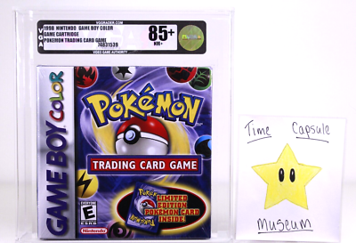 Pokemon Trading Card Game New Nintendo Game Boy Color GBC Sealed VGA WATA  85+ 45496731045| eBay