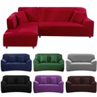 1 2 3 4 Seater Sofa Cover Slipcover Protector Couch High Stretch Lounge L Shape