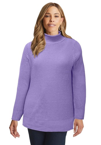 Jessica London Women's Plus Size Fit And Flare Sweater Dress | eBay