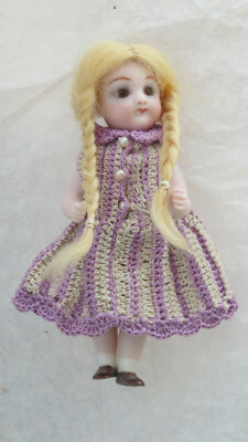 Süße Repro Puppe A ''10'' 10Cm Gigi Kestner