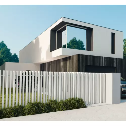 3 colours - SQM price White Black Grey BATTEN Gates - Using 40x40mm Battens - Picture 8 of 12