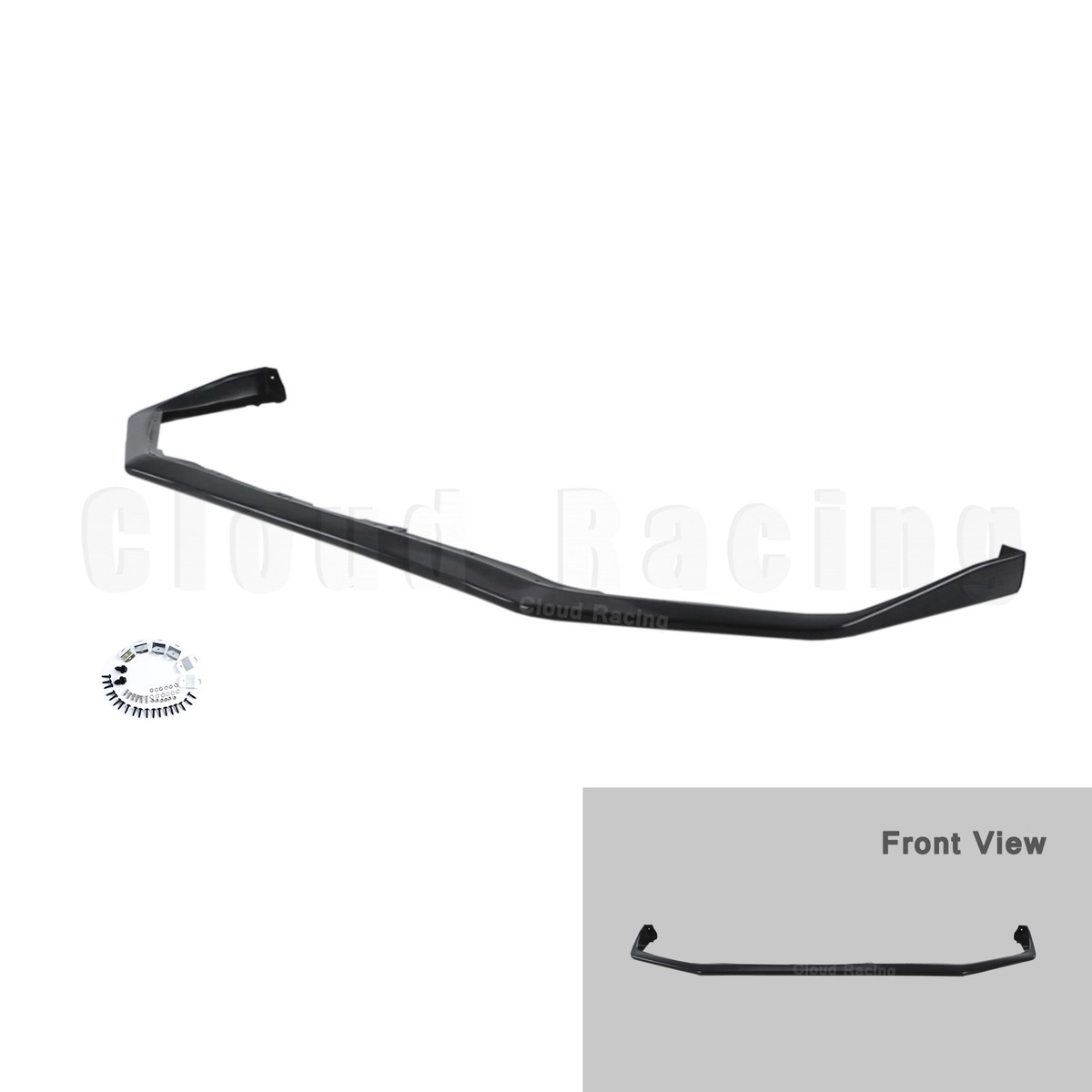 1pc For 15-21 Subaru WRX STI V-Limited Style Front Bumper Lip