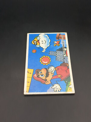 MARIO Lakitu SUPER MARIO BROS Card Menko 1985 Nintendo Vintage TCG