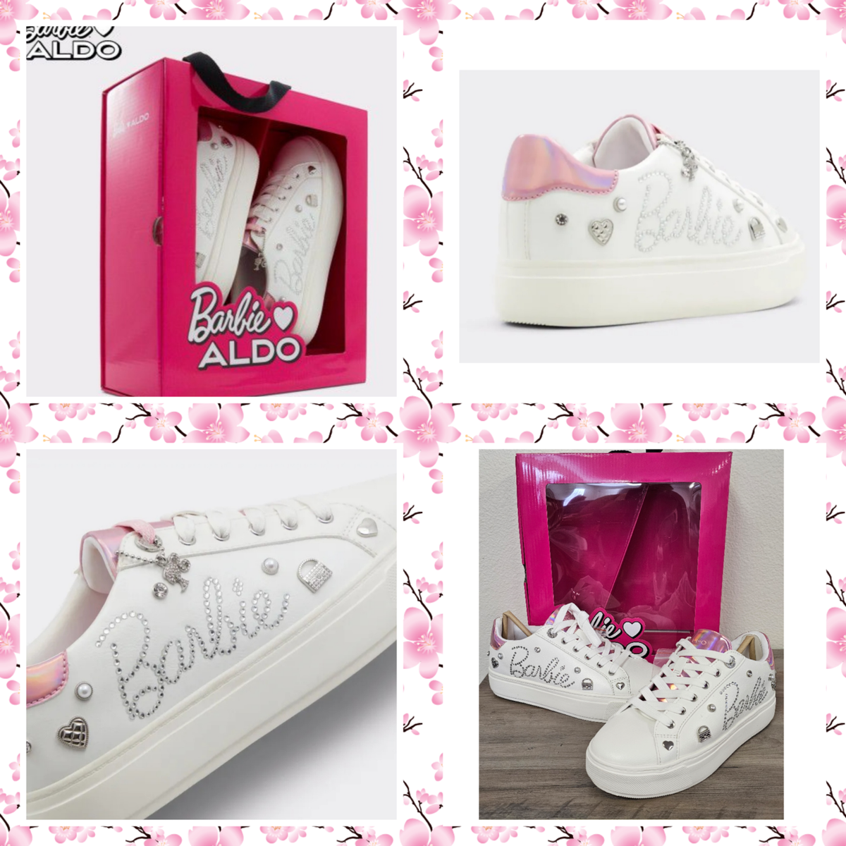 Barbie x ALDO BARBIE SNEAKER Limited Edition Low Top Sneaker Size