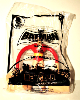 McDonalds Batman B&B Plastic Man Happy Meal Fast Food Toy NOS MIP 2010