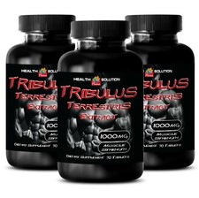 Testosterone Booster Levels - TRIBULUS TERRESTRIS 1000MG 3 Bottles 270 Tablets